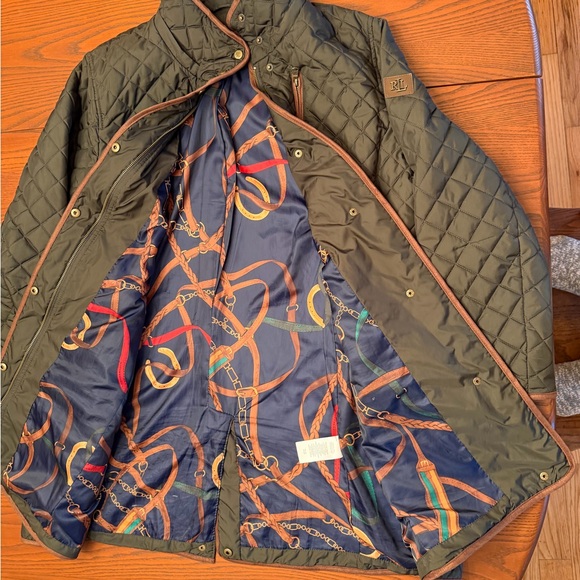 Lauren Ralph Lauren Quilted Puffer Jacket - Dark Green - Picture 3 of 10